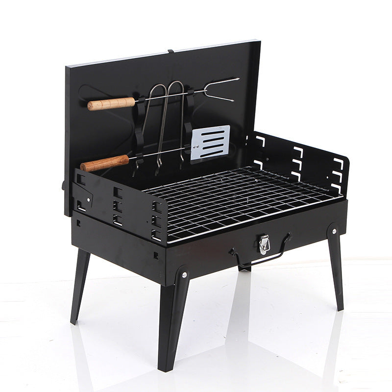 Valise Barbecue - Poêle Portable Tout-en-Un pour vos Aventures en Plein Air