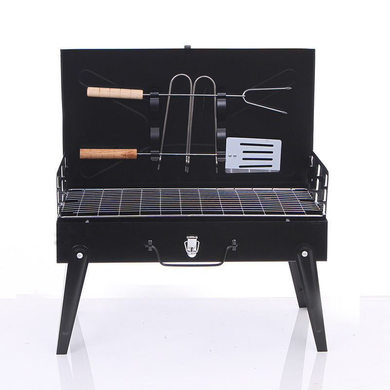 Valise Barbecue - Poêle Portable Tout-en-Un pour vos Aventures en Plein Air