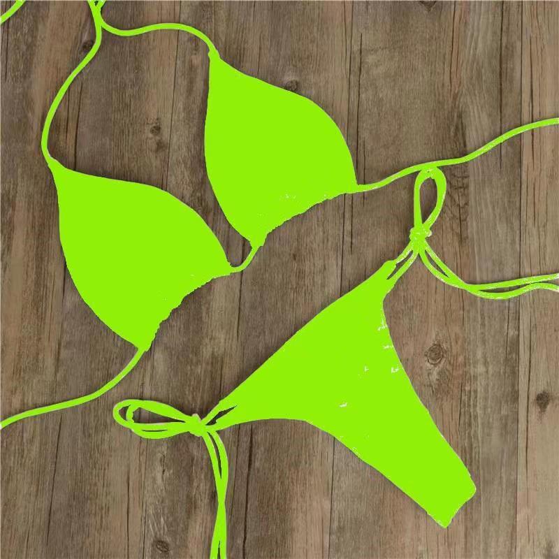 Bikini Femme – Halter à Nouer au Cou | Deux Pièces Élégant & Sexy