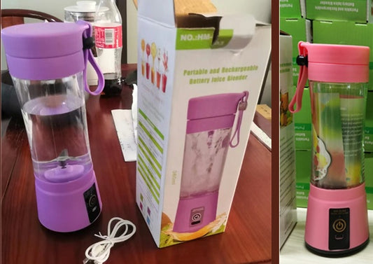 Blender Portable Rechargeable par USB – Des Jus Frais Où Que Vous Soyez !
