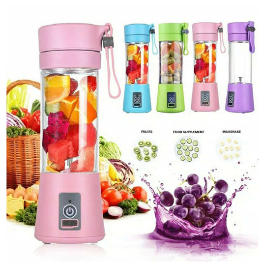 Blender Portable Rechargeable par USB – Des Jus Frais Où Que Vous Soyez !
